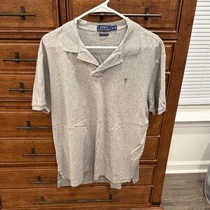Polo by Ralph Lauren Light Gray Men's Polo Shirt